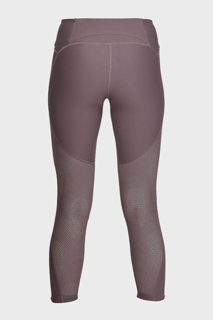 Женские коричневые тайтсы UA Vanish Mesh Crop 5