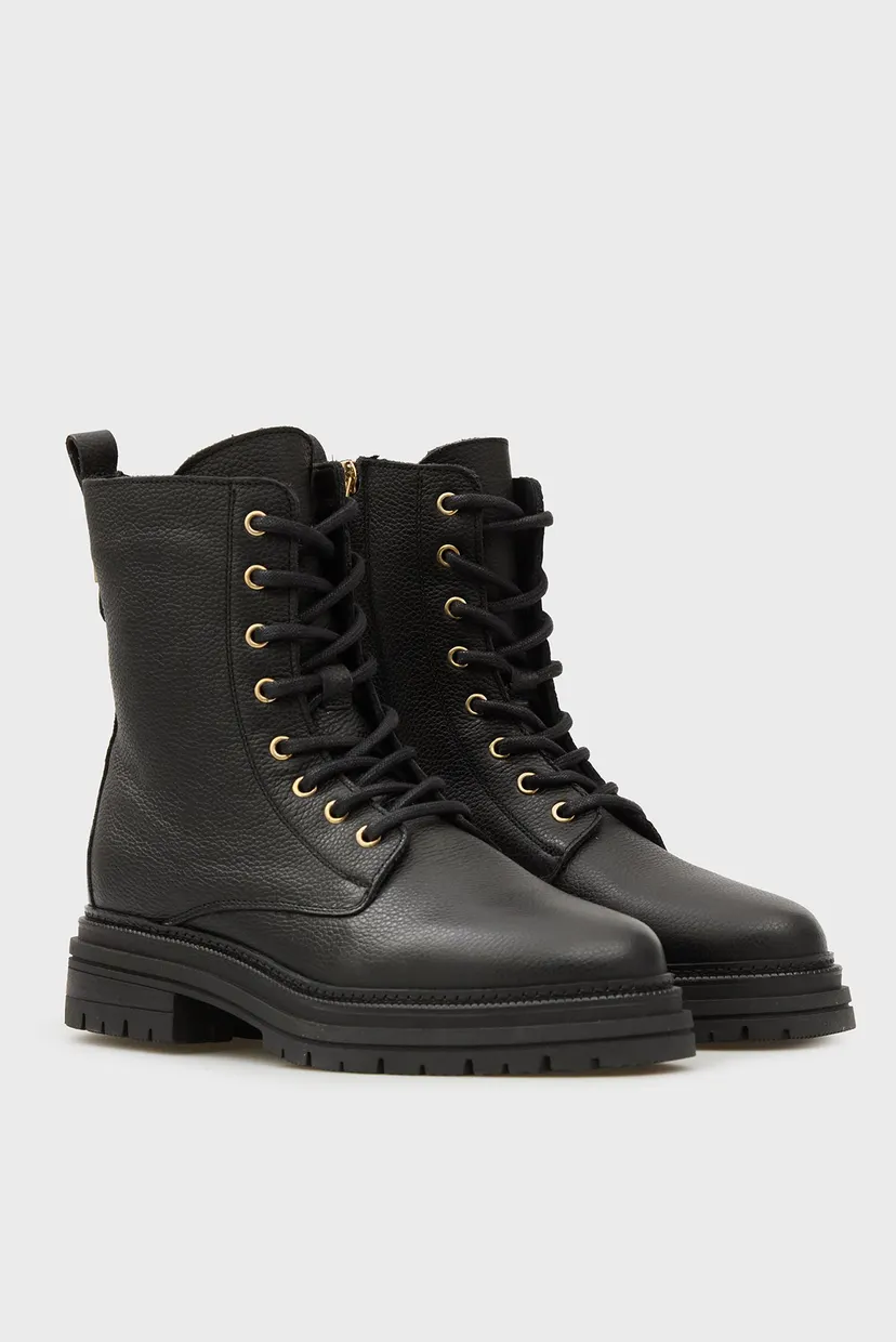 Ботинки TH PLAQUE PEBBLE LACE BOOT WARM 3