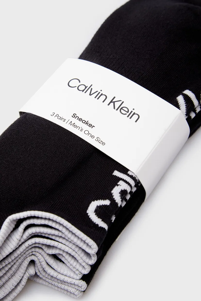 Носки CK MEN SNEAKER 3P ATHLEISURE 5
