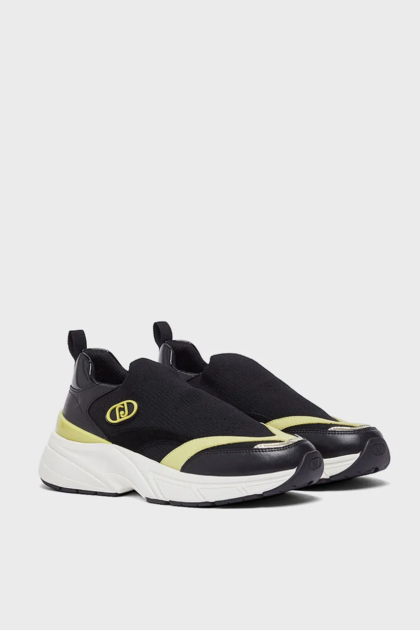 Кроссовки LJ01 08 - SNEAKER SPREADING KNIT BLACK CITRONETTE 5