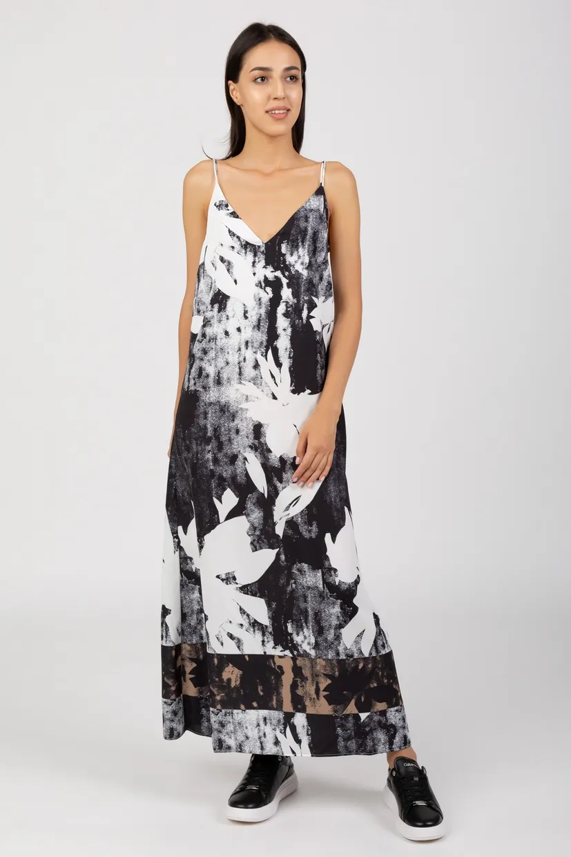 Платье RECYCLED CDC PRINT SLIP DRESS 5