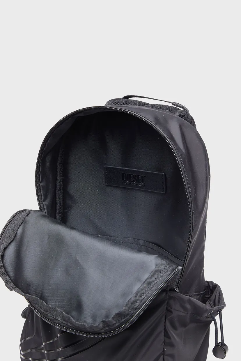Мужская черная сумка DRAPE SLING BAG BACKPACK 4