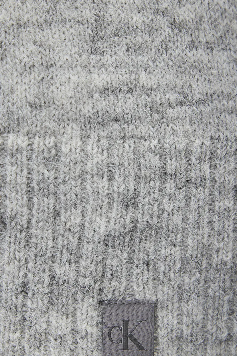 Женская серая кофта TEXTURED HALF ZIP 3