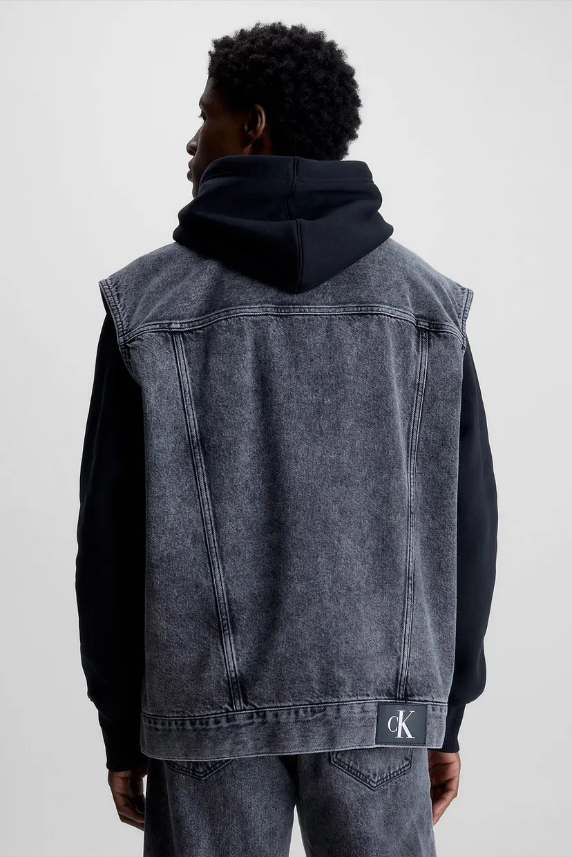 Жилет OVERSIZED ZIP DENIM VEST 4