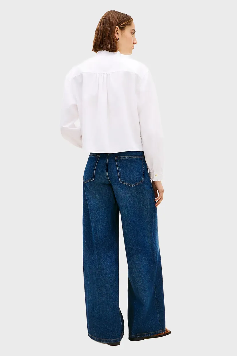 Рубашка OXFORD CROP RUFFLE LS SHIRT 3