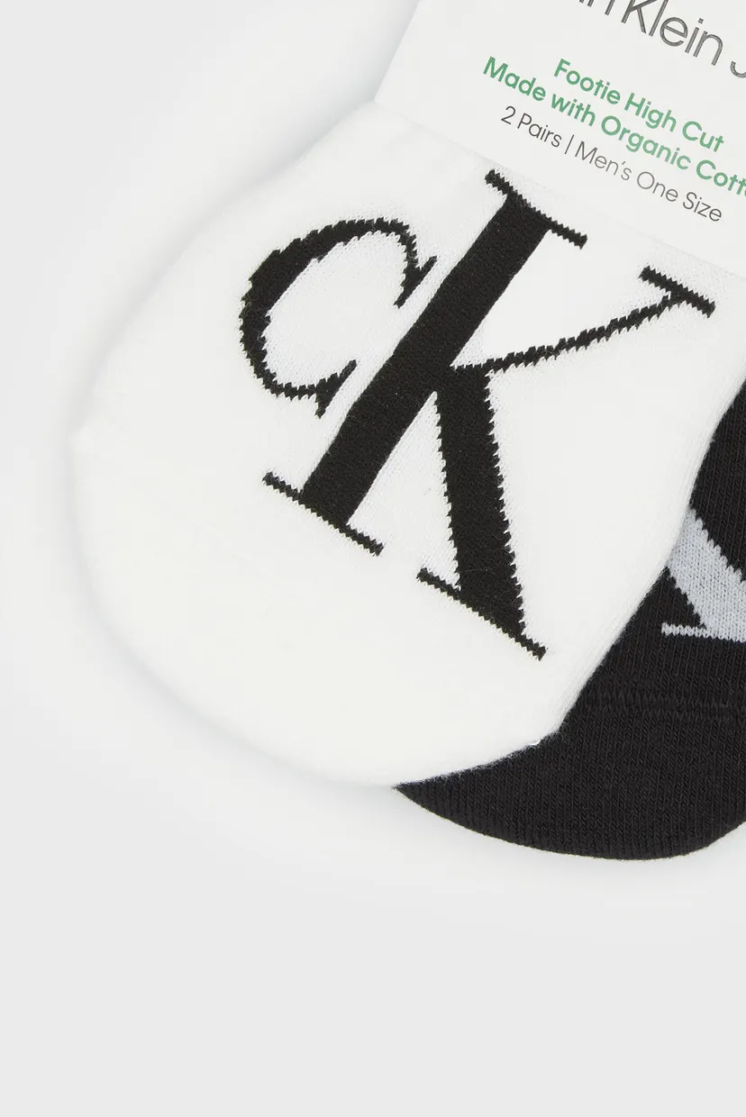 Следы CKJ MEN FOOTIE HIGH CUT 2P LOGO 5