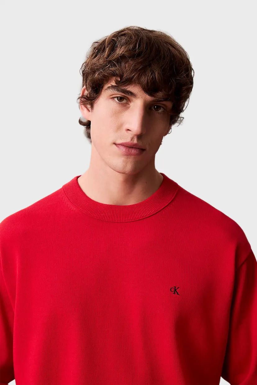 Свитер EU LS COTTON RELAXED CREWNK SWEA 4