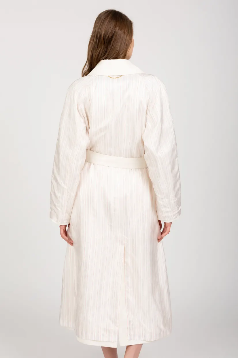Плащ THL REVERSIBLE STRIPE TRENCH 4