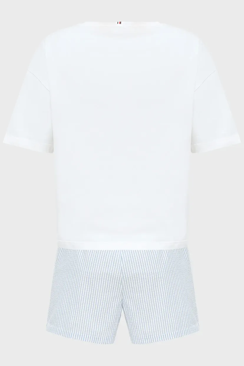 Пижама JERSEY TEE SEERSUCKER SHORT SET 6