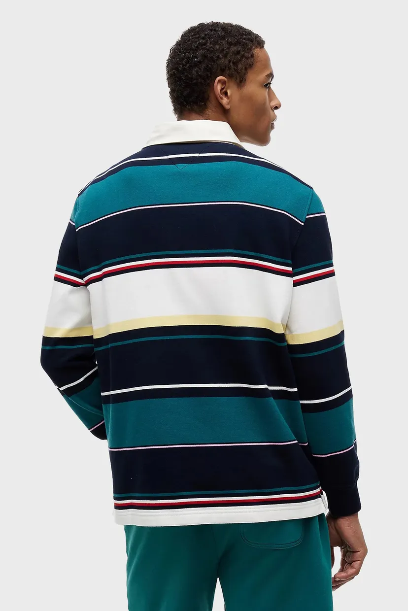 Поло с длинным рукавом/TJM RLX STRIPE RUGBY EXT 3