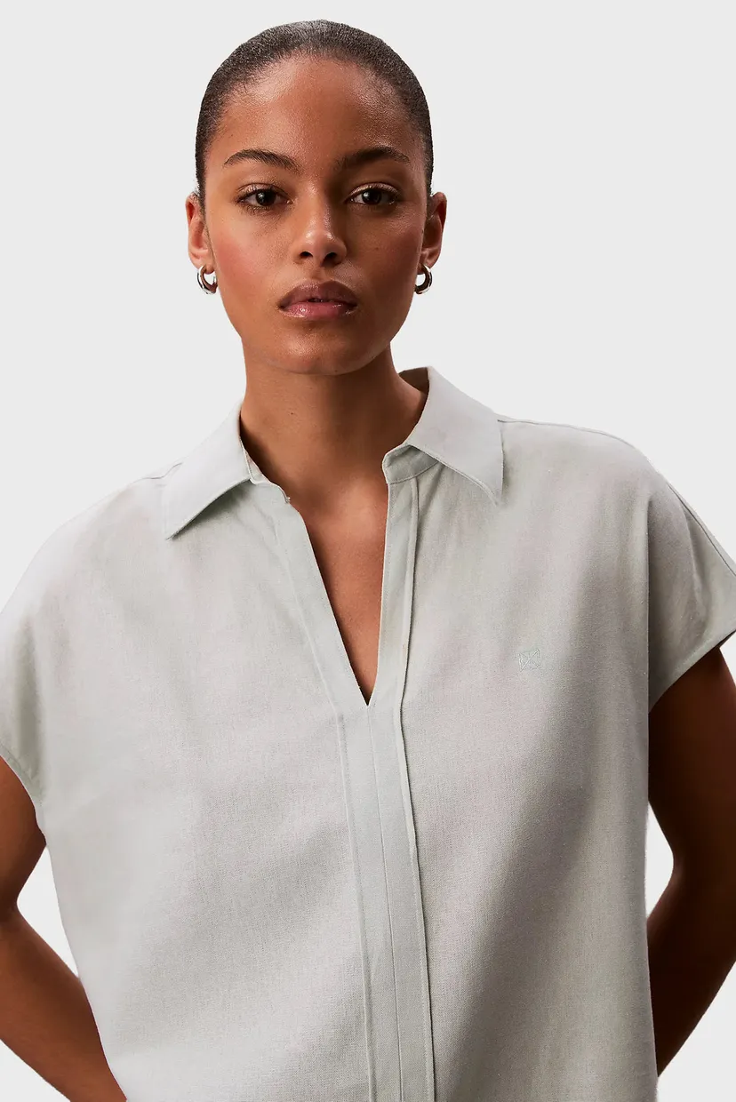 Блузка LINEN CKS SS CLASSIC FIT SHIRT 5