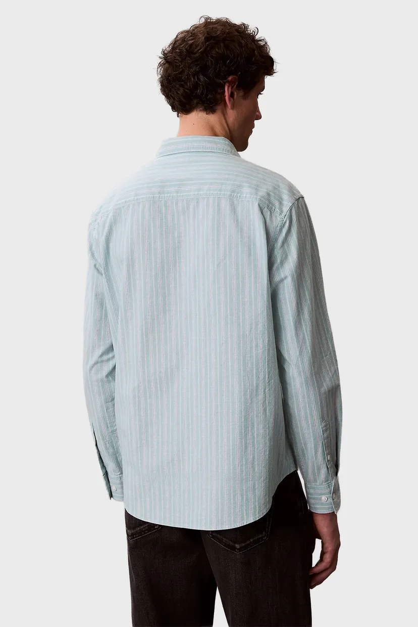 Рубашка LS YD STRIPE WASHED OXFORD EASY 3