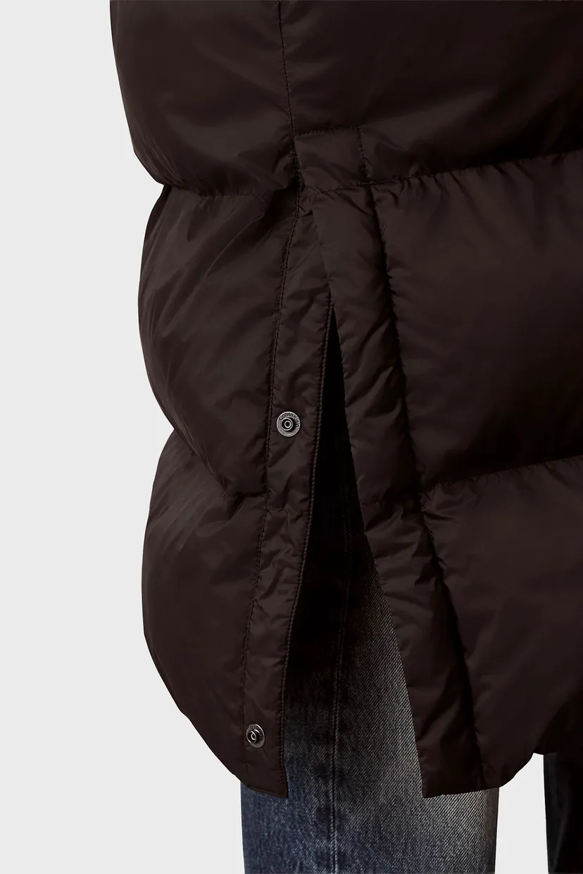Куртка зимняя LS LONG LENGTH HOODED NYLON PUFF 5