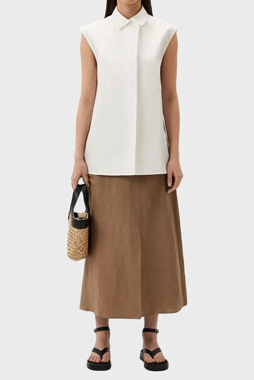 Рубашка с коротким рукавом COTTON ARCHIVE SLEEVELESS SHIRT 5
