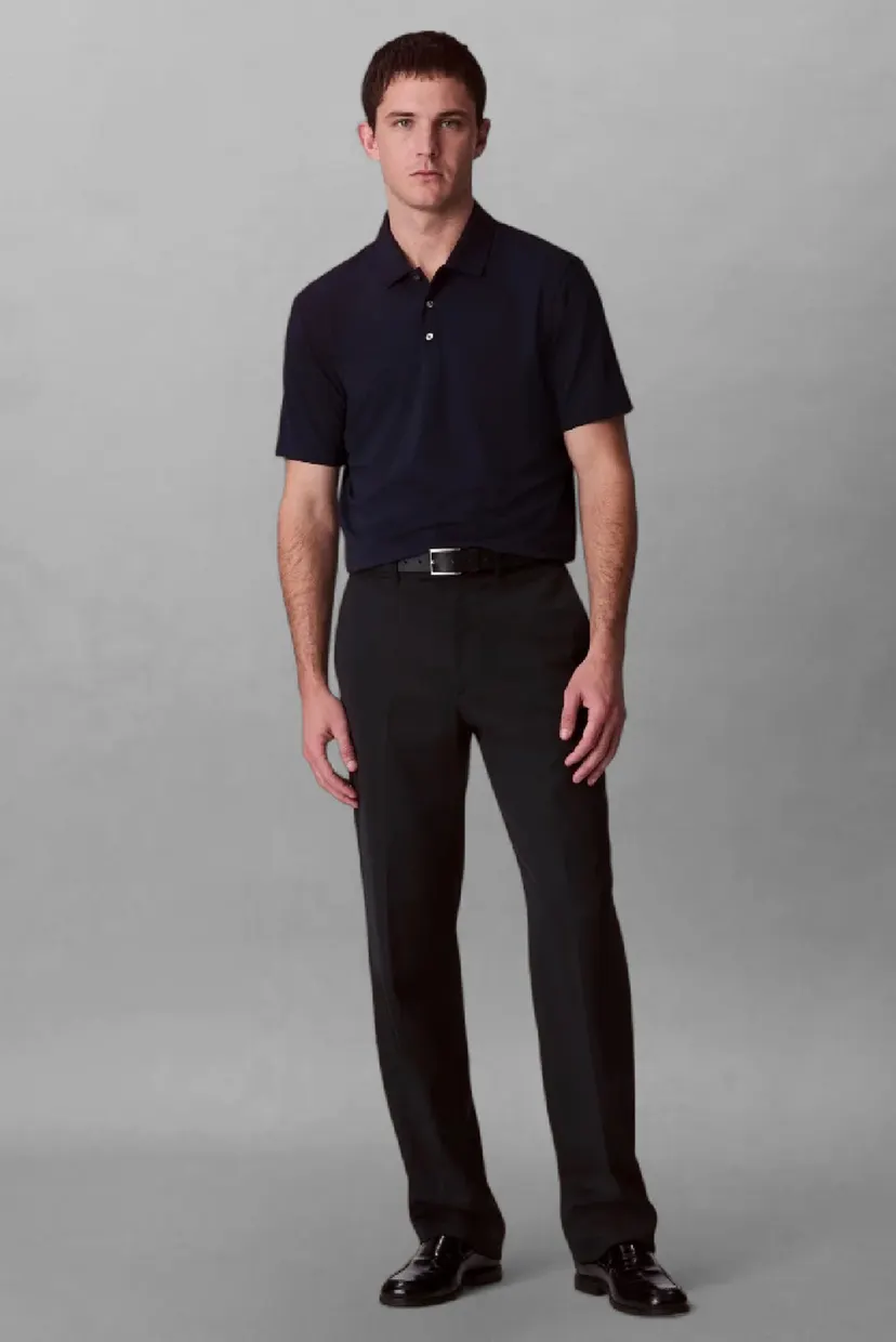 Поло SS STRIPE STRECH JACQUARD POLO 4