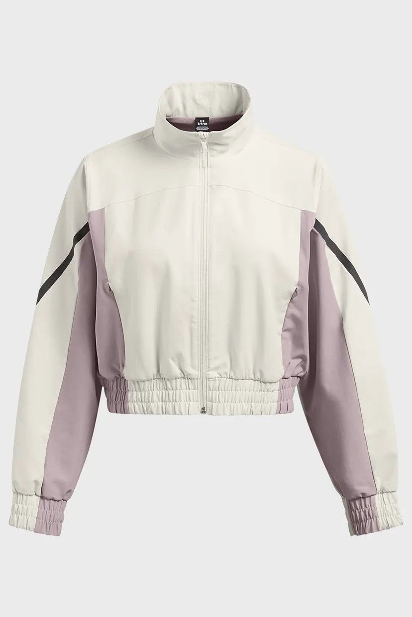 Женская бежевая ветровка Unstoppable Crop Jacket 5