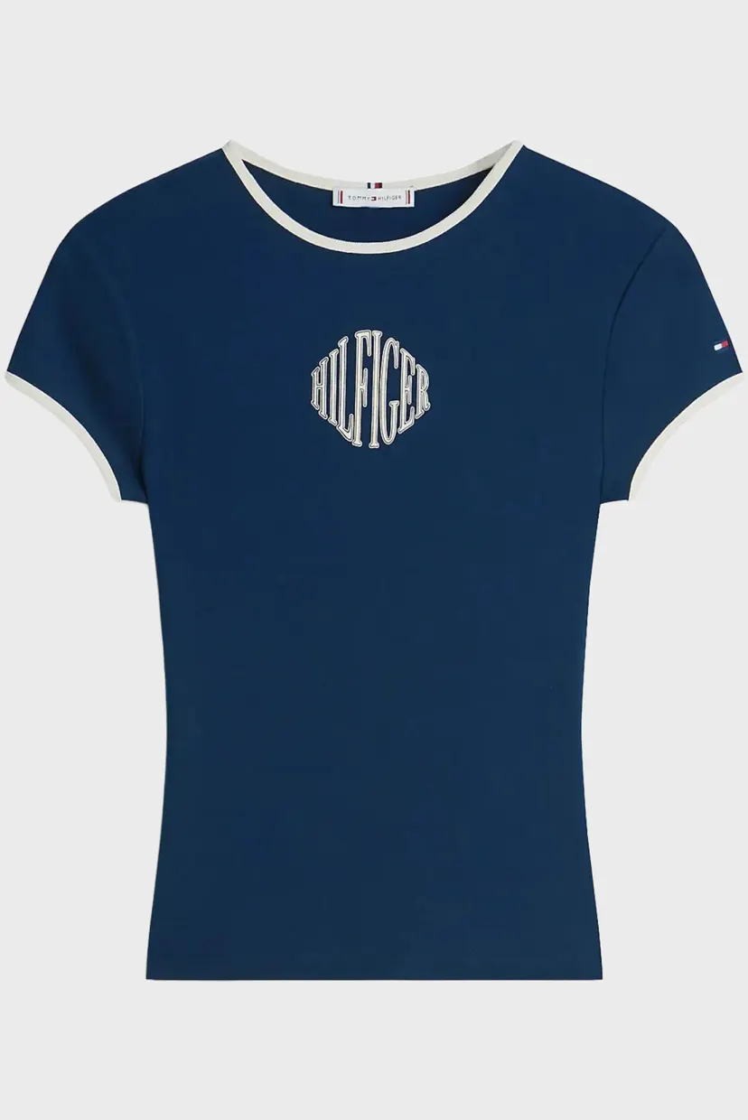 Футболка VARSITY SLIM RINGER TEE 5
