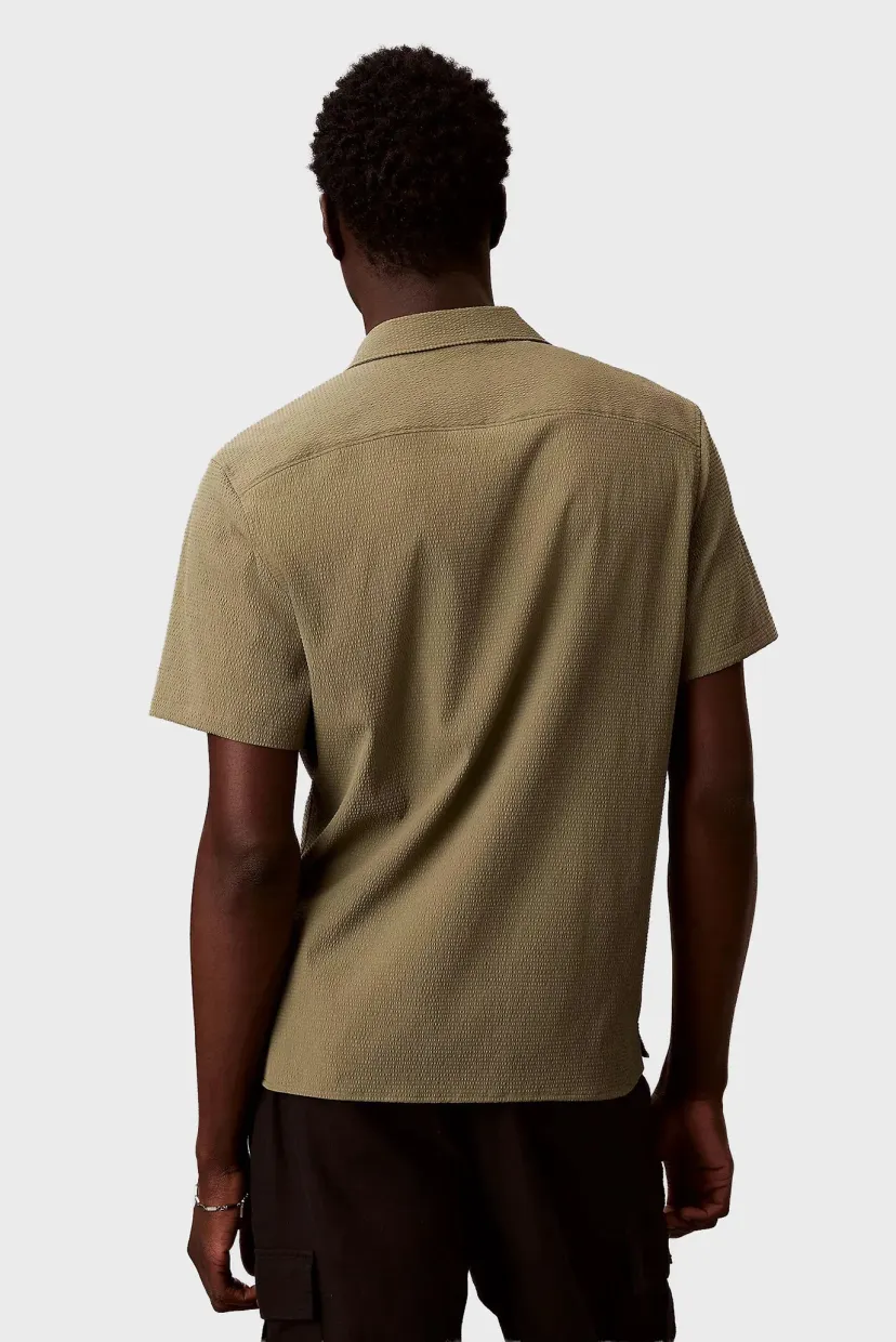 Рубашка с коротким рукавом SS SOLID SEERSUCKER CLASSIC SHIR 4