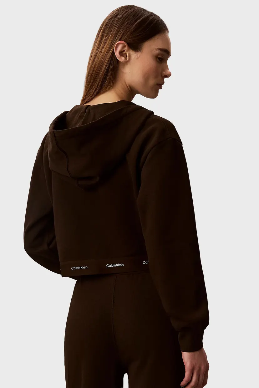 Реглан/LS TERRY LOGO WAIST CROPPED FZ H 3