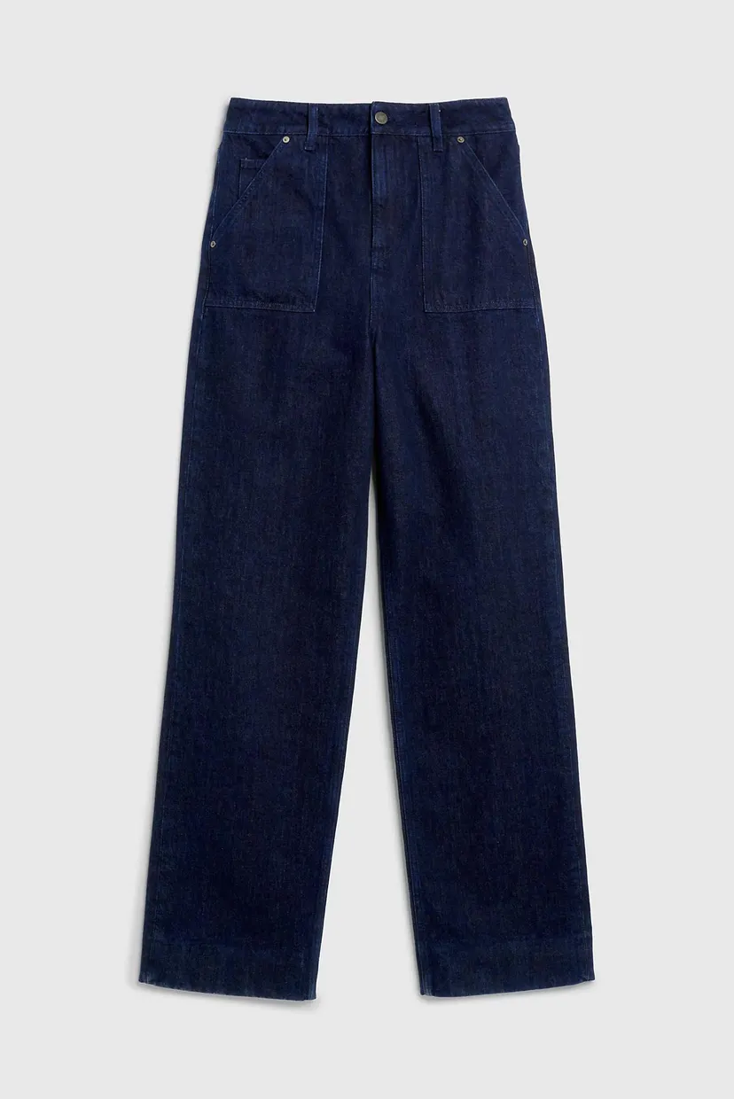 Джинсы HIGH RISE WIDE POCKET - RINSE 5