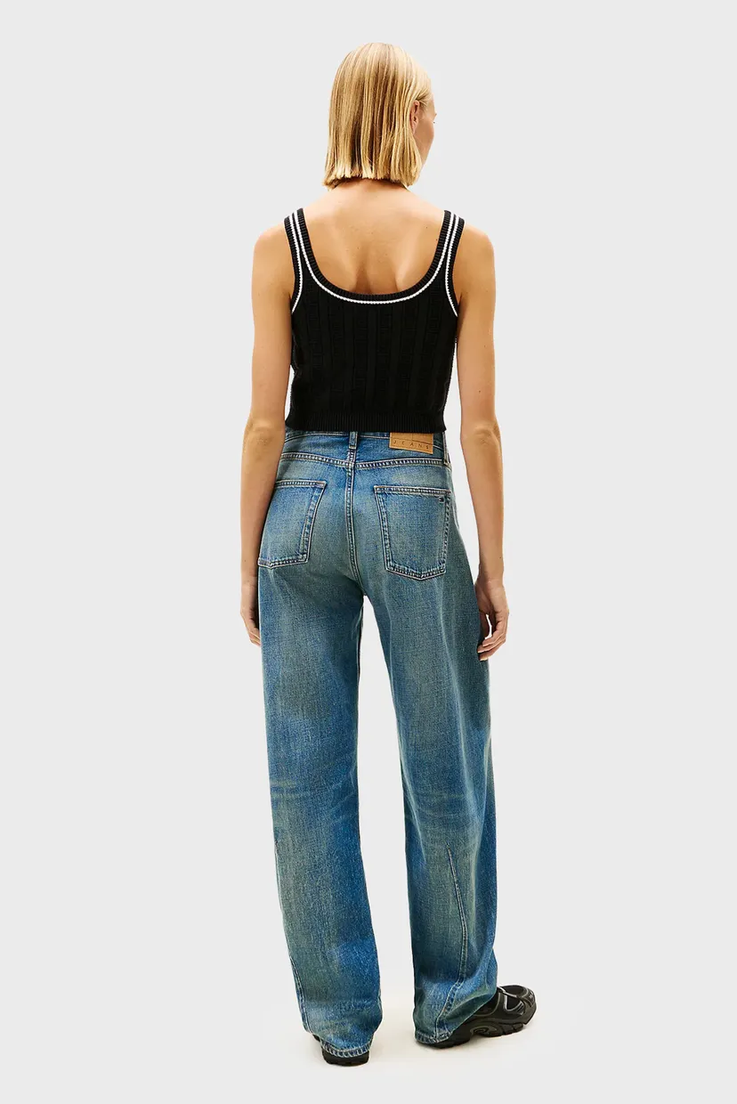 Топ TJW FLAG CABLE CROPPED TANK 3