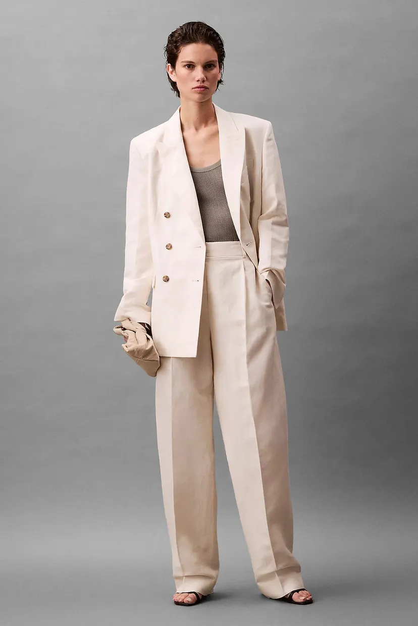 Пиджак RELAXED LINEN DB BREASTED BLAZER 4