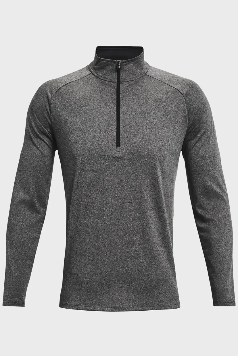 Лонгслив UA Tech 2.0 1 2 Zip-GRY 6