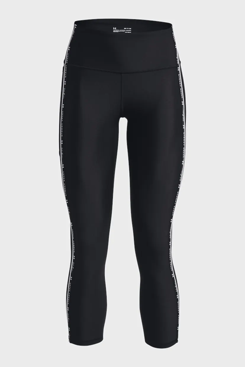 Женские черные тайтсы Armour Taped Ankle Leg 11