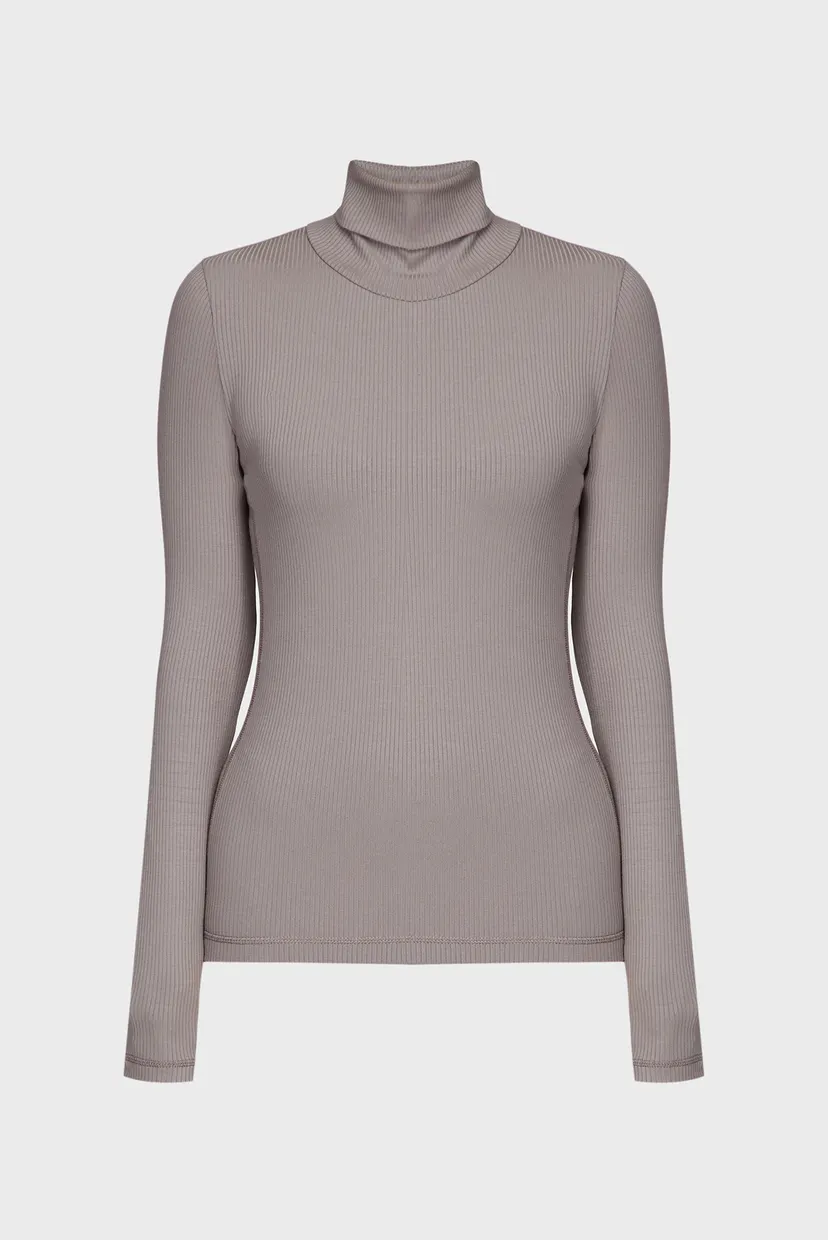 Лонгслив MODAL RIB ROLL NECK TOP 3
