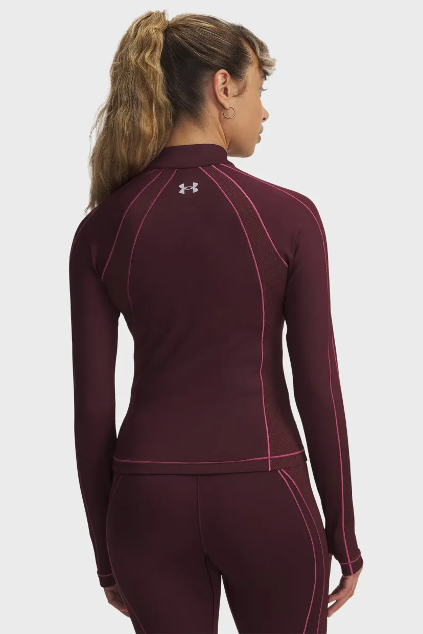Лонгслив UA ColdGear Textured 1 2 Zip 3