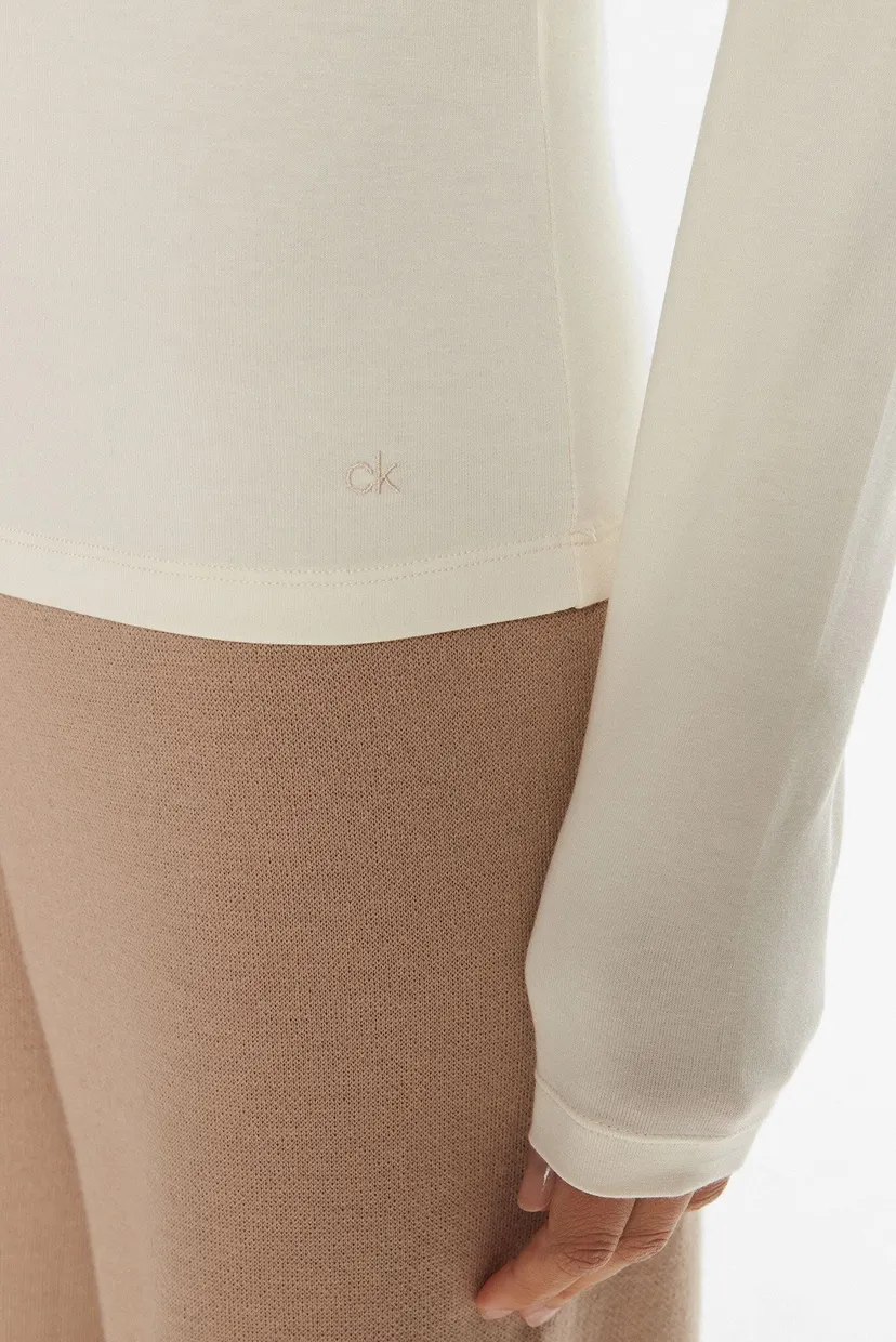 Лонгслив MODAL STRETCH SLIM C-NECK TOP LS 4