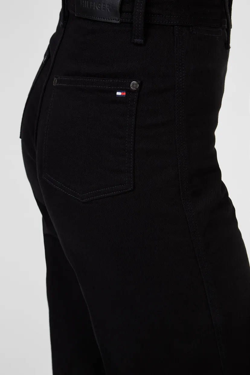 Женские черные джинсы BELL BOTTOM 10