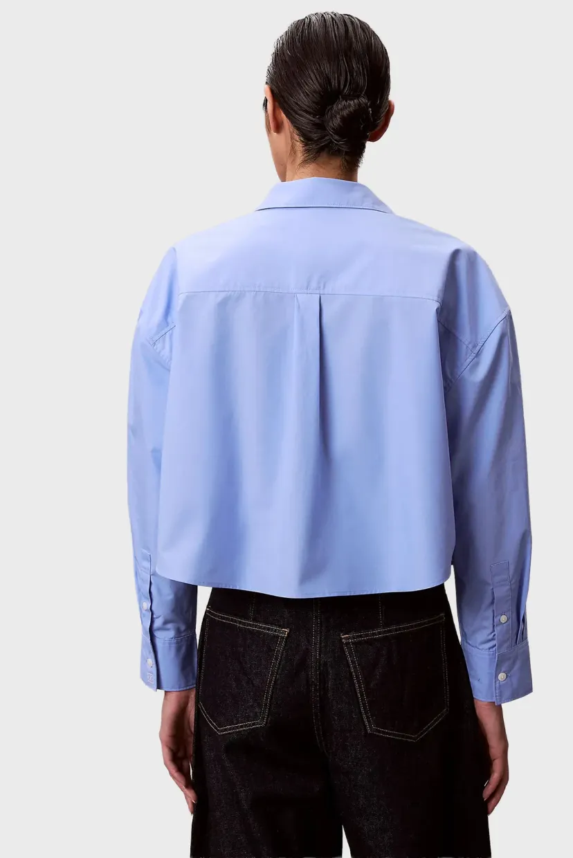 Рубашка Crisp Poplin Oversized Cropped S 3