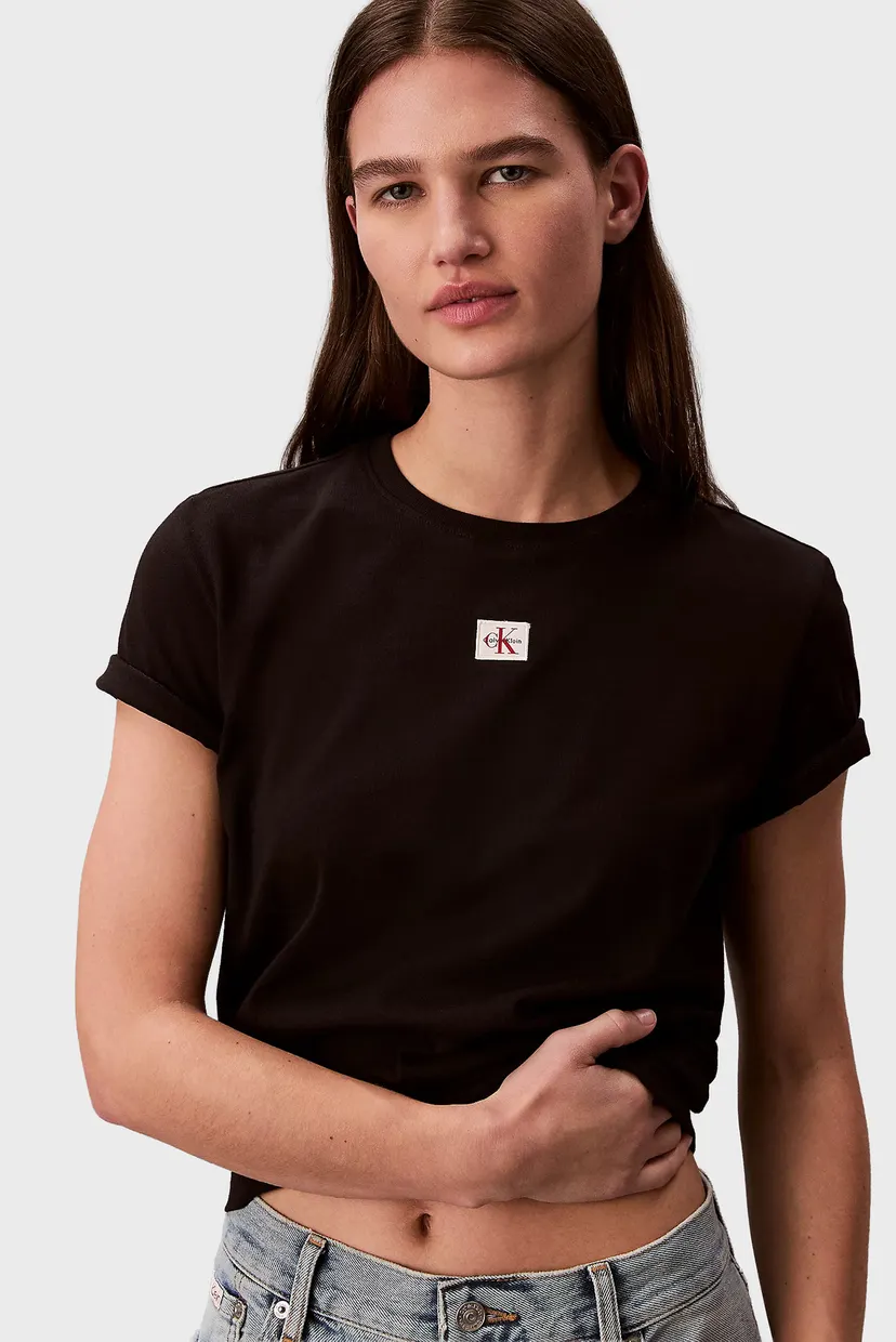 Футболка SS WOVEN LABEL CLASSIC FIT TEE 5