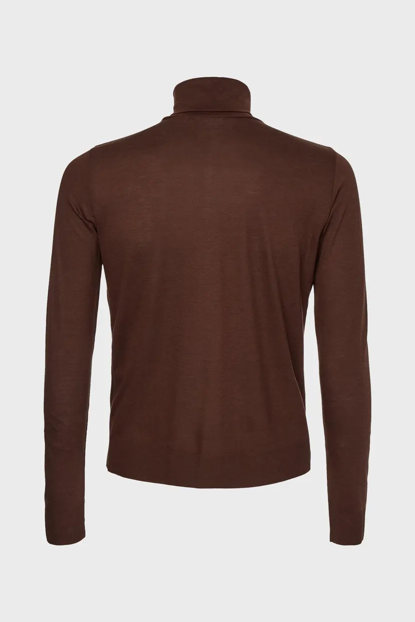 Лонгслив LYOCELL KNIT ROLL NECK TOP 6