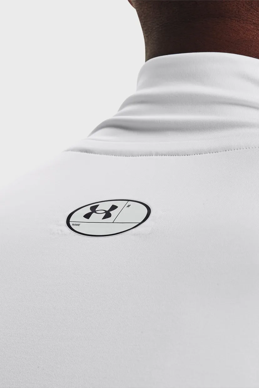 Лонгслив UA HG Armour Comp Mock LS-WHT 4