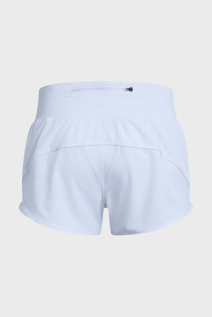 Женские голубые шорты UA Launch Pro 3'' Shorts 6