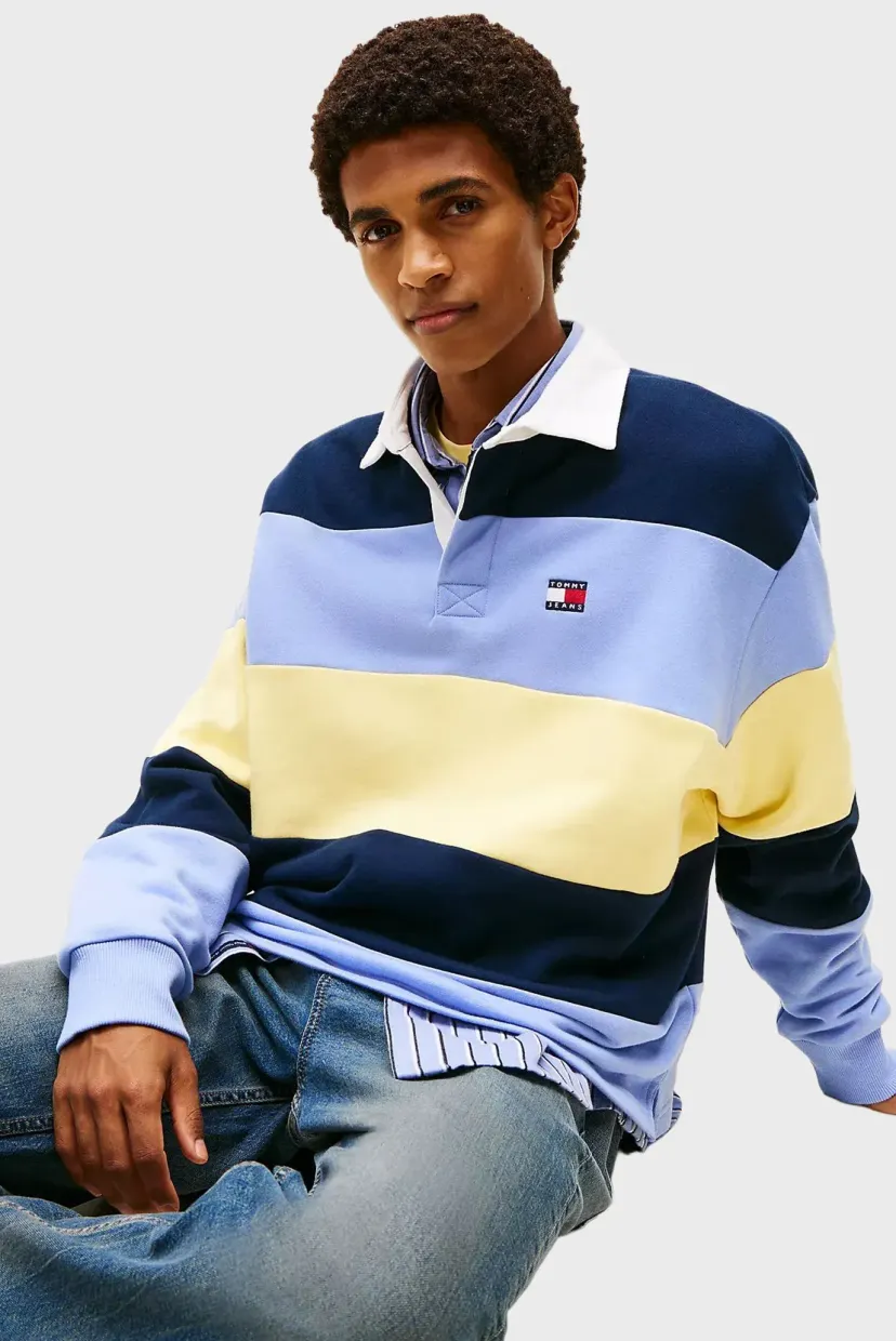 Реглан TJM RLX BADGE STRIPE RUGBY 4