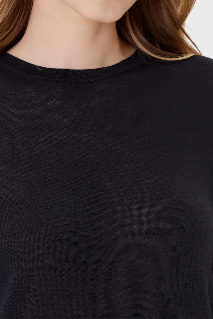 Свитер Fine Gauge Viscose LS Crew 4