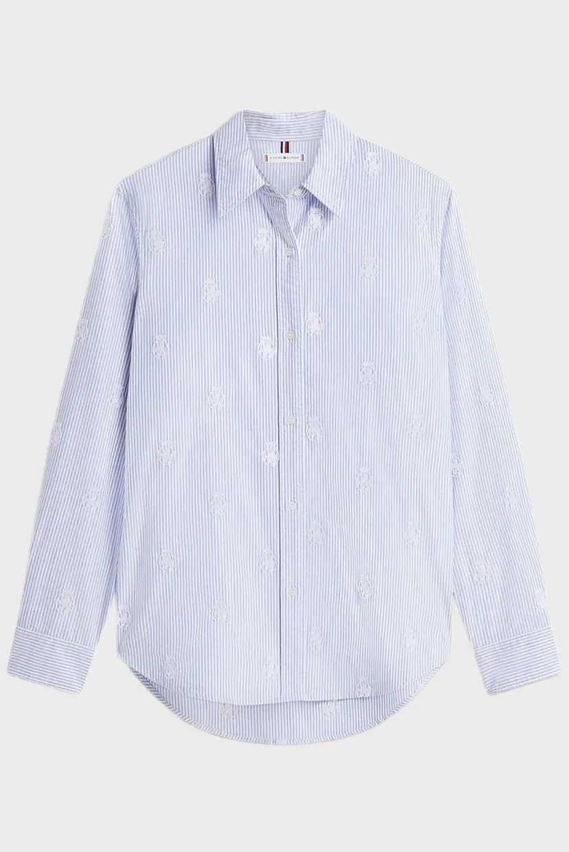 Рубашка OXFORD AOP RELAXED SHIRT 5