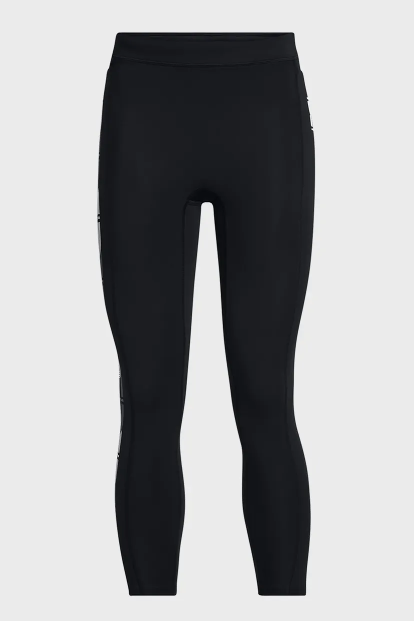 Женские черные тайтсы UA Run Anywhere Tights 5