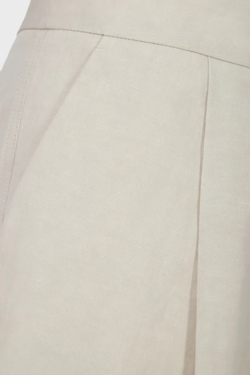 Шорты/LINEN TAILORED SHORTS 3