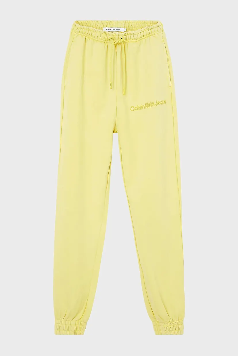 Женские желтые спортивные брюки GARMENT DYED 5