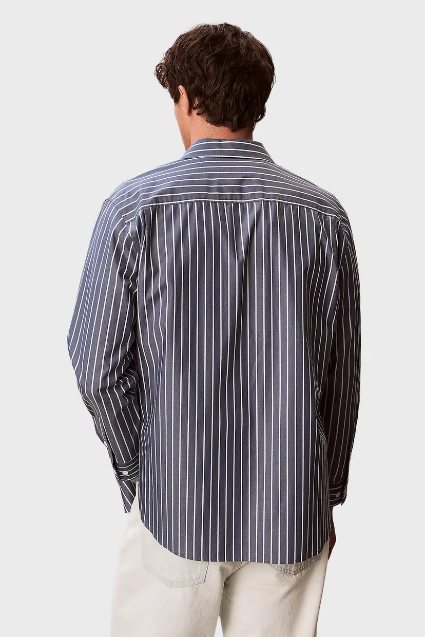 Рубашка/LS YD STRIPE WASHED POPLIN RLXD 4