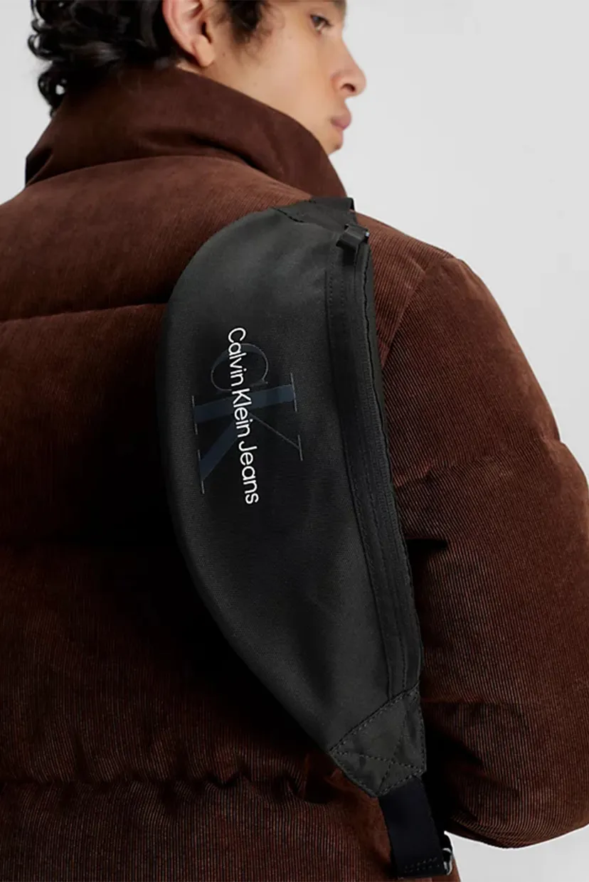 Мужская черная поясная сумка SPORT ESSENTIALS WAISTBAG 3