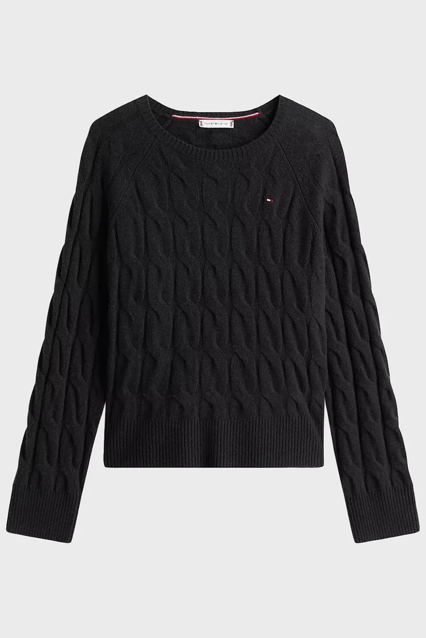Свитер SOFT WOOL CABLE RLX C-NK SWT 5