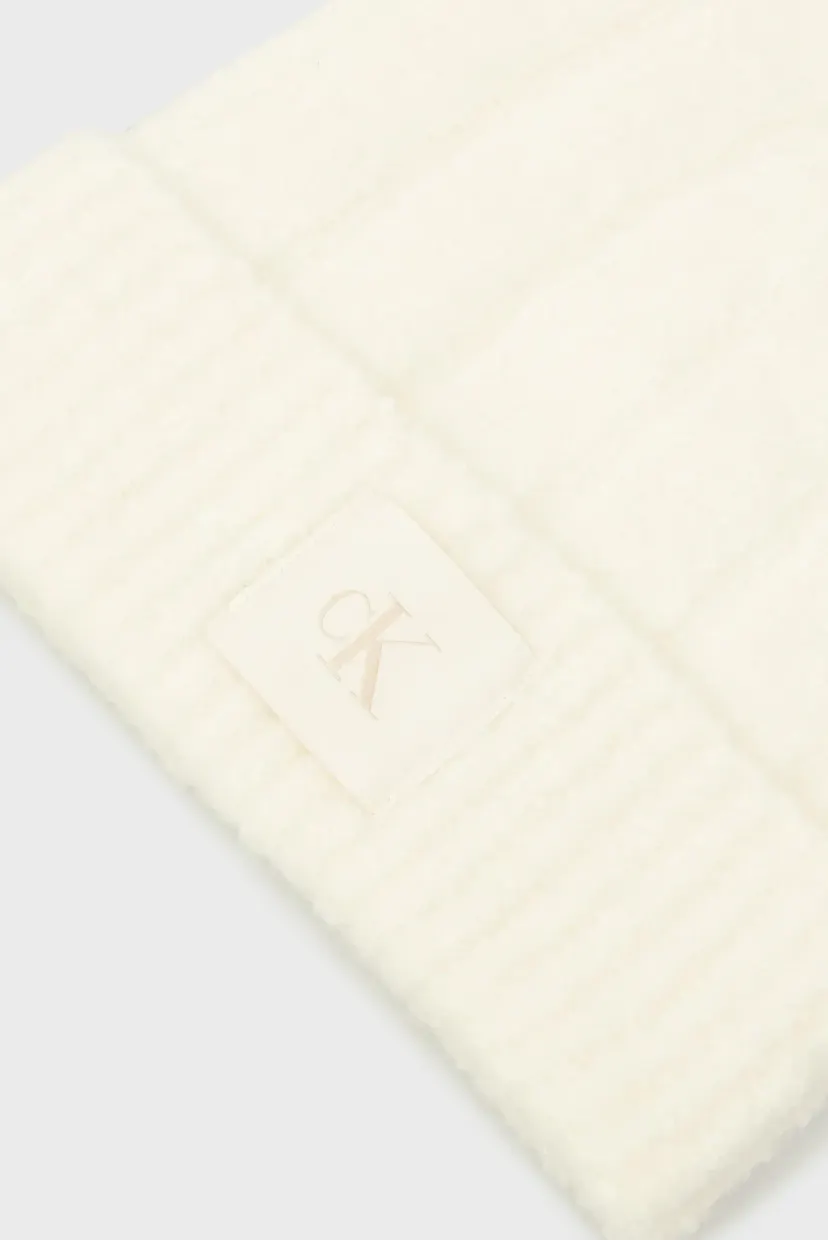 Шапка CK PATCH BOUCLE BEANIE 4