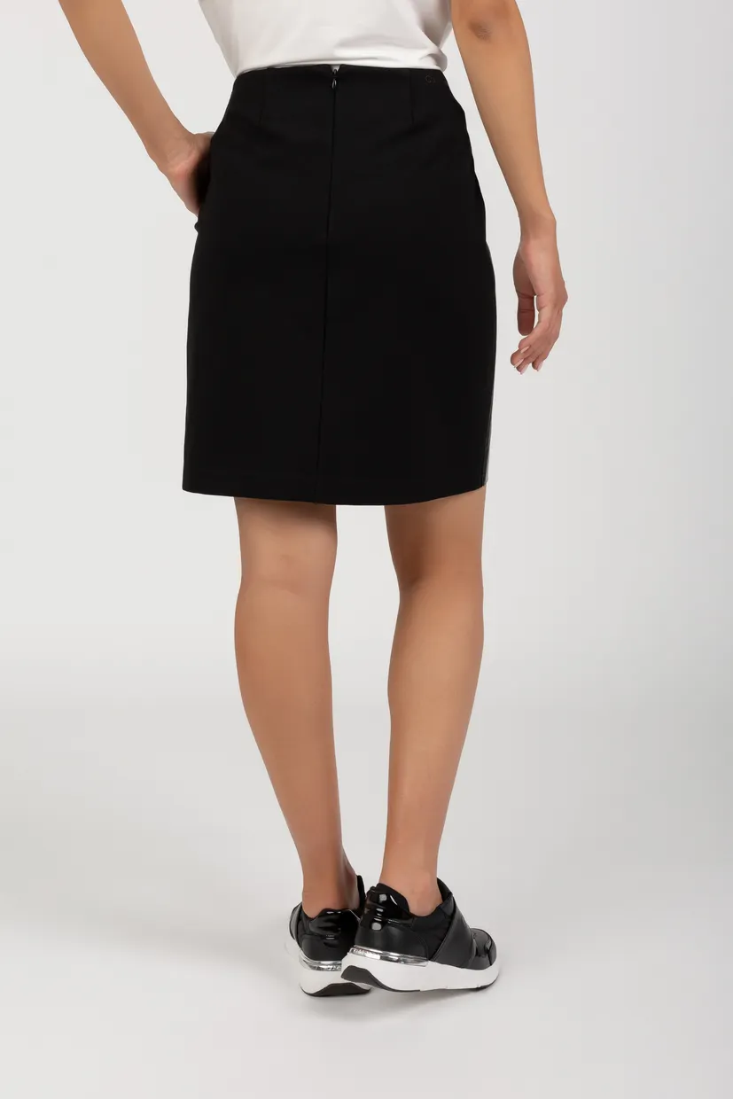 Юбка LEATHER MIX MEDIA SKIRT 3