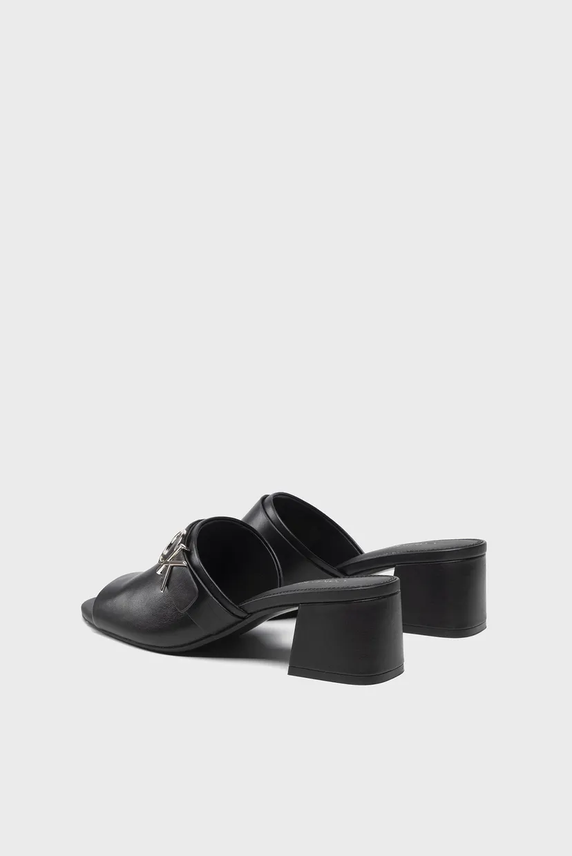 Босоножки ALMOND BLK HL MULE 45 W HDW-LTH 4