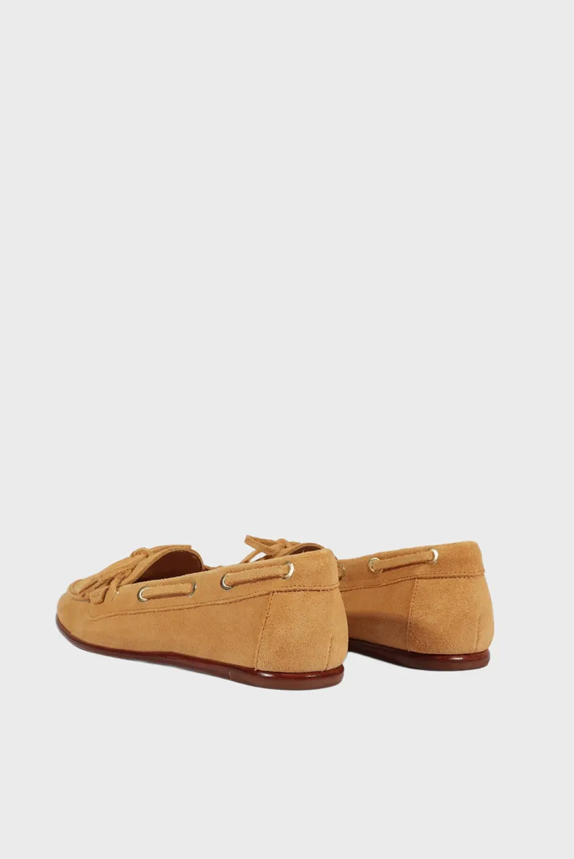 Лоферы CALC-FSR  HEAVY SUEDE    |LIGHT WOOD 3